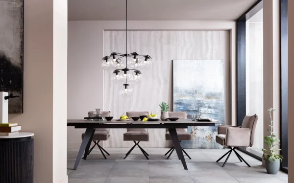 Tavolo Estensibile Amsterdam Scuro 200(45+45)x100cm - KARE
