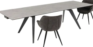 Tavolo Estensibile Amsterdam Scuro 200(45+45)x100cm - KARE