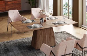 Tavolo estensibile Benvenuto noce 200 (50)x110cm - KARE