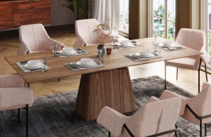 Tavolo estensibile Benvenuto noce 200 (50)x110cm - KARE