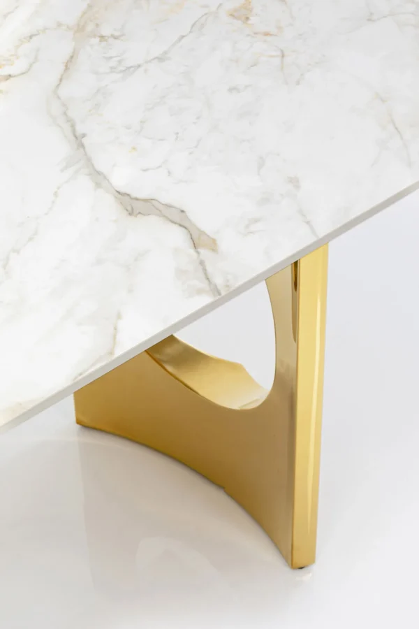 Tavolo Eternità Oho Oro 180x90cm - KARE