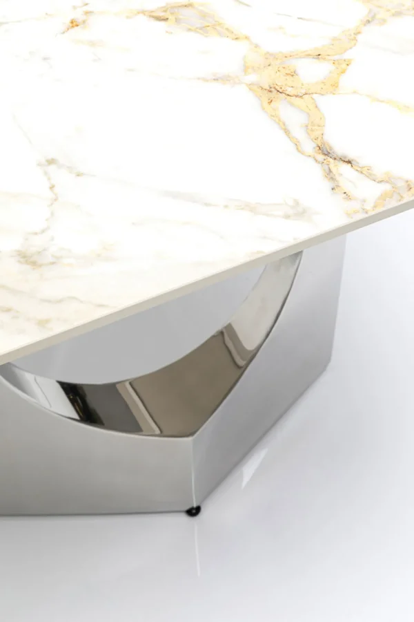 Tavolo Eternity Oho cromato 180x90cm - KARE