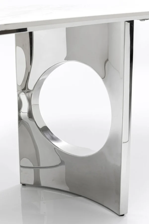Tavolo Eternity Oho cromato 180x90cm - KARE