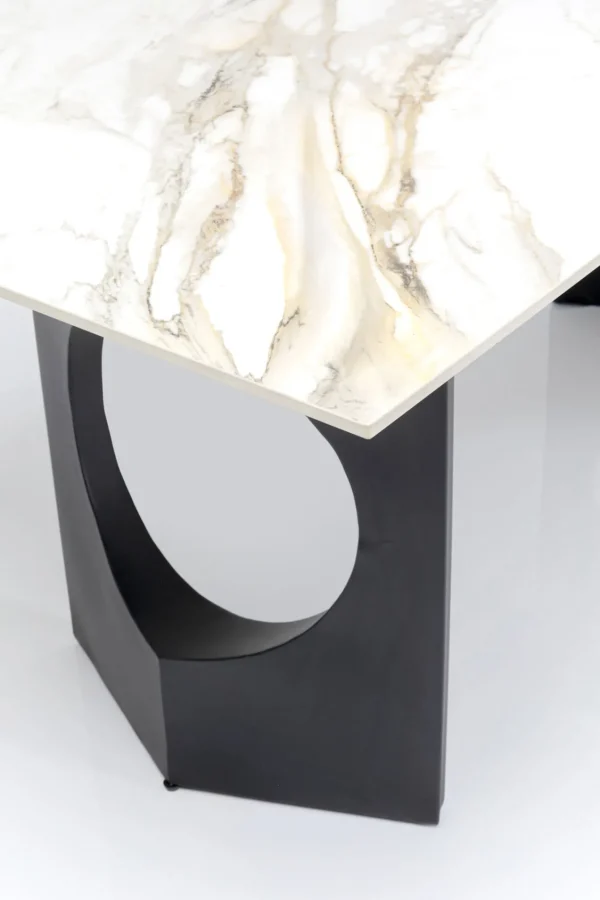 Tavolo Eternity Oho Nero 180x90cm - KARE