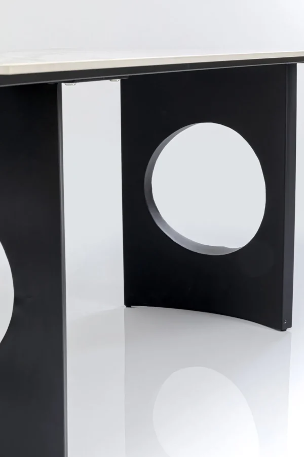 Tavolo Eternity Oho Nero 180x90cm - KARE