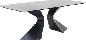 Tavolo Gloria Nero 200x100cm - KARE