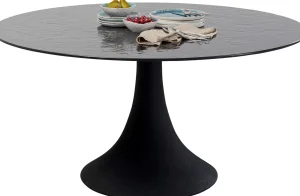 Tavolo Grande Possibilità Nero Bubble Ø150cm - KARE