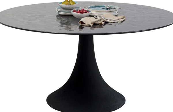 Tavolo Grande Possibilità Nero Bubble Ø150cm - KARE
