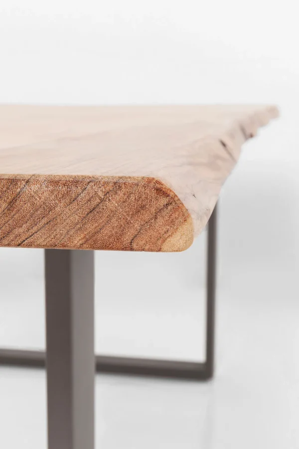 TAVOLO HARMONY ACCIAIO GREZZO 160X80CM - KARE
