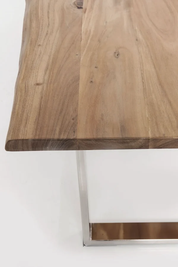 TAVOLO HARMONY CROMATO 160X80CM - KARE
