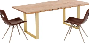 Tavolo Harmony ottone 180x90 cm - KARE