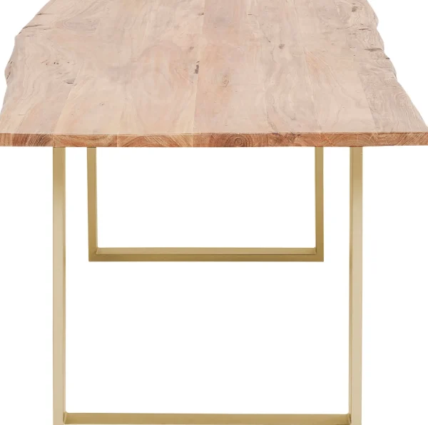 Tavolo Harmony ottone 180x90 cm - KARE