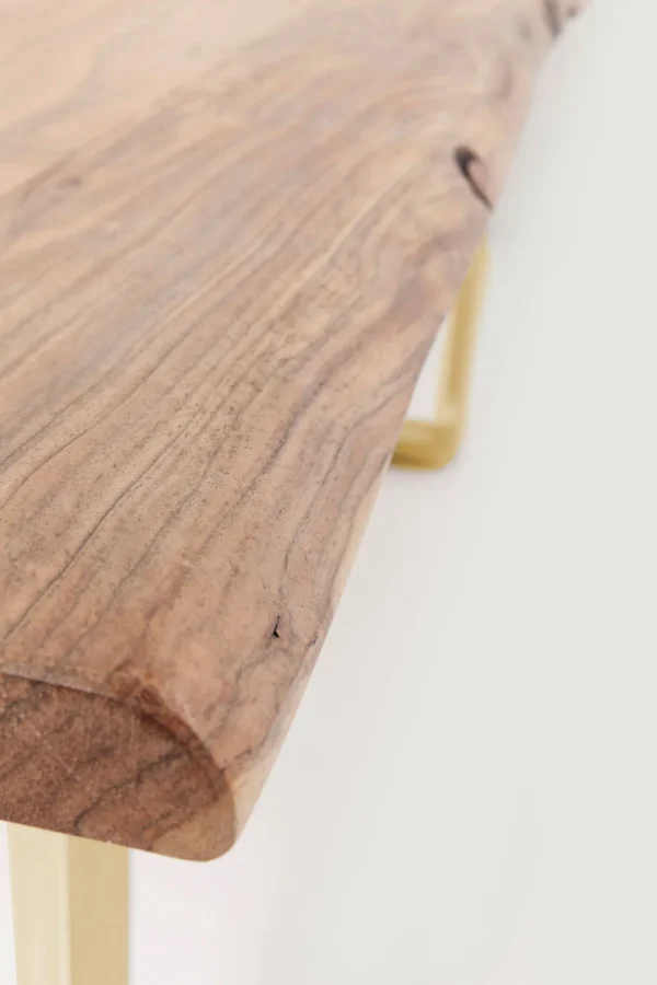 Tavolo Harmony ottone 180x90 cm - KARE