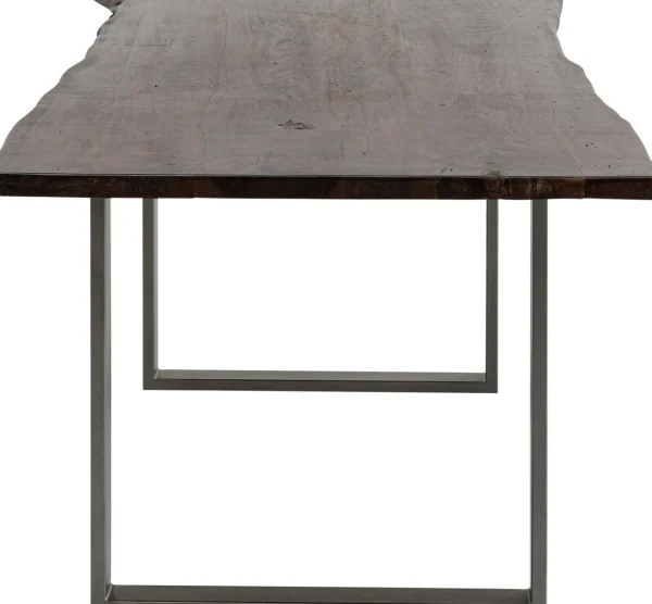 Tavolo Harmony scuro acciaio grezzo 200x100 cm - KARE