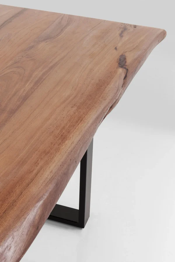 Tavolo Harmony scuro acciaio grezzo 200x100 cm - KARE
