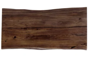 Tavolo Harmony scuro acciaio grezzo 200x100 cm - KARE