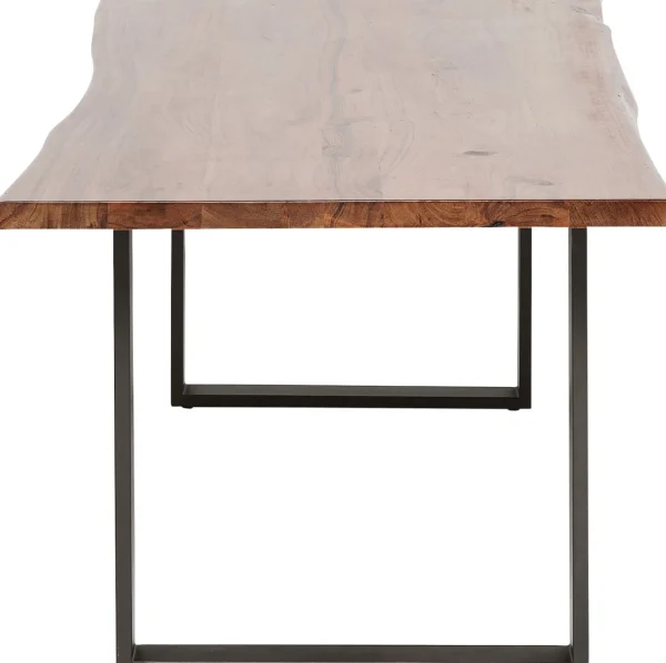 Tavolo Harmony scuro acciaio grezzo 200x100 cm - KARE