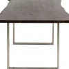 Tavolo Harmony scuro cromato 200x100 cm - KARE