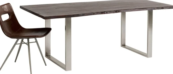 Tavolo Harmony scuro cromato 200x100 cm - KARE