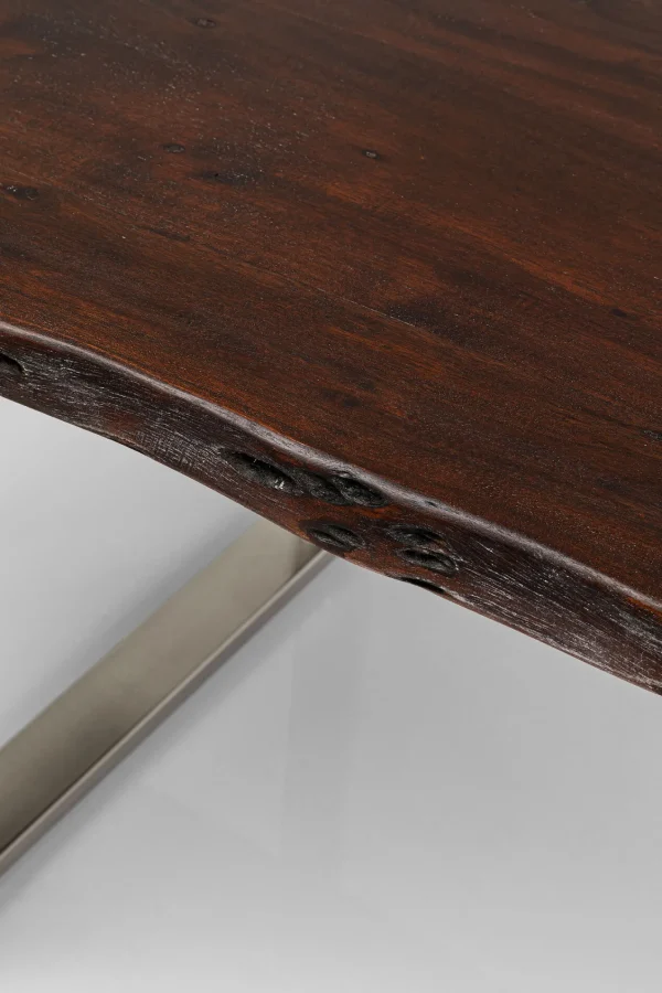 Tavolo Harmony scuro cromato 180x90 cm - KARE