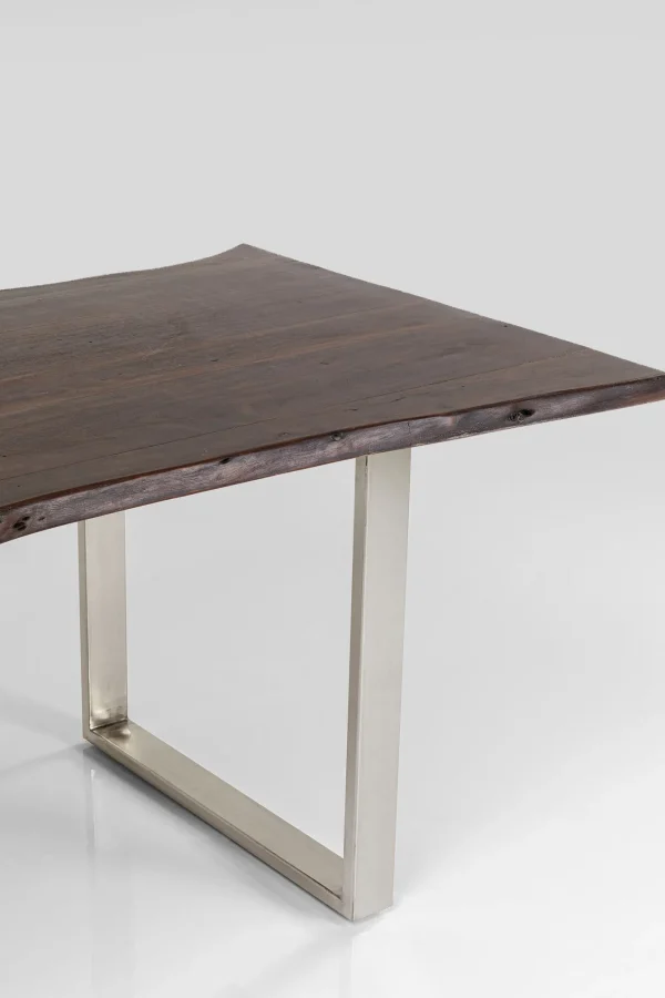 Tavolo Harmony scuro cromato 180x90 cm - KARE