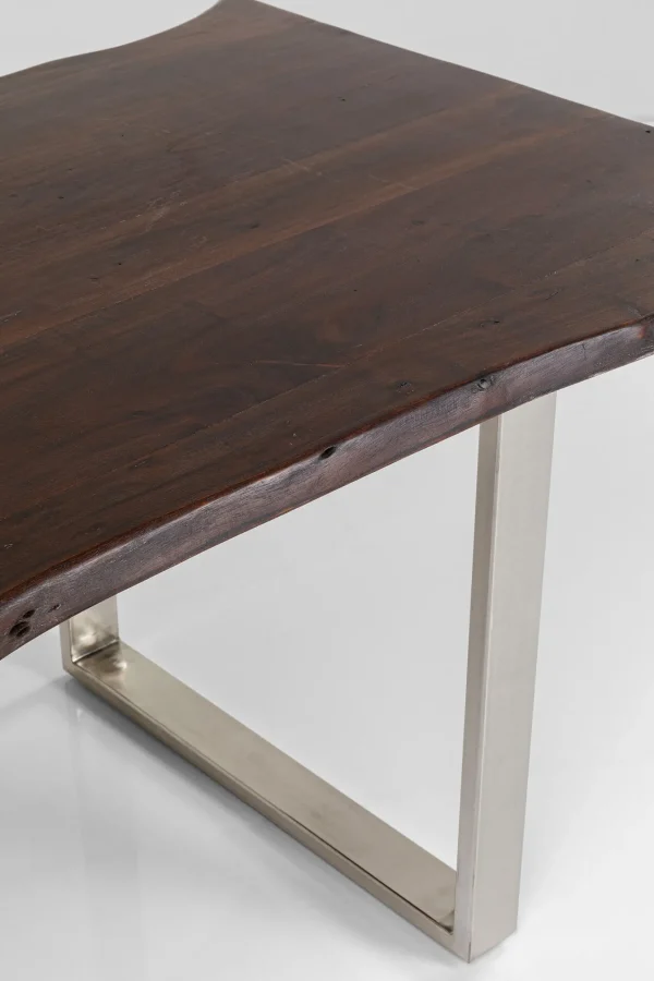 Tavolo Harmony scuro cromato 180x90 cm - KARE