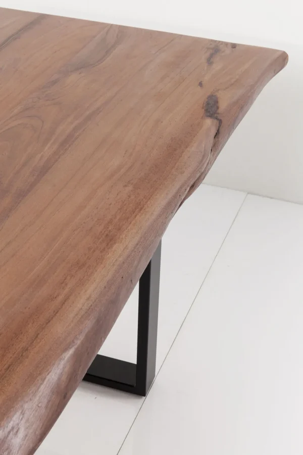 Tavolo Harmony scuro cromato 180x90 cm - KARE