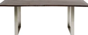 Tavolo Harmony scuro cromato 180x90 cm - KARE