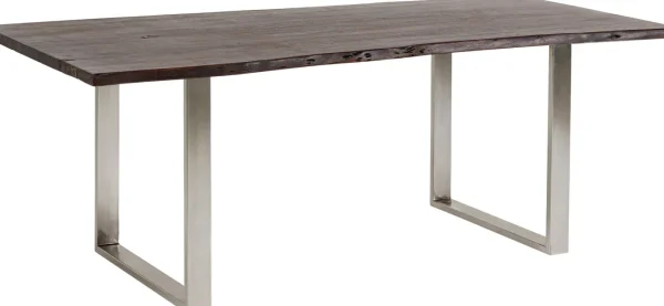 Tavolo Harmony scuro cromato 180x90 cm - KARE