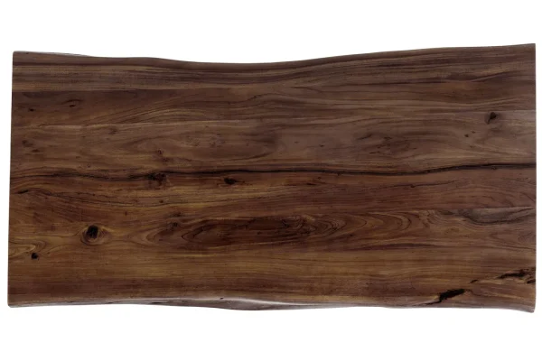 Tavolo Harmony scuro cromato 180x90 cm - KARE