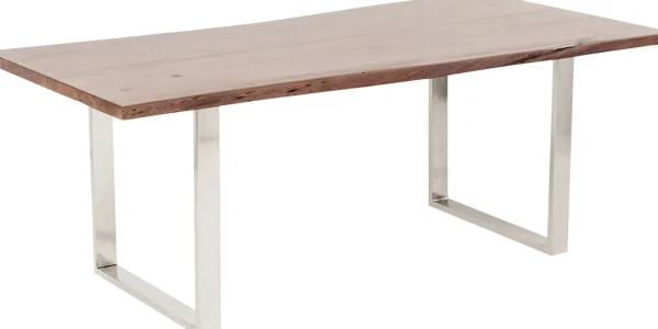 Tavolo Harmony scuro cromato 180x90 cm - KARE