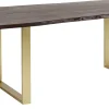 Tavolo Harmony scuro ottone 160x80 - KARE