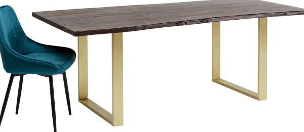 Tavolo Harmony scuro ottone 160x80 - KARE