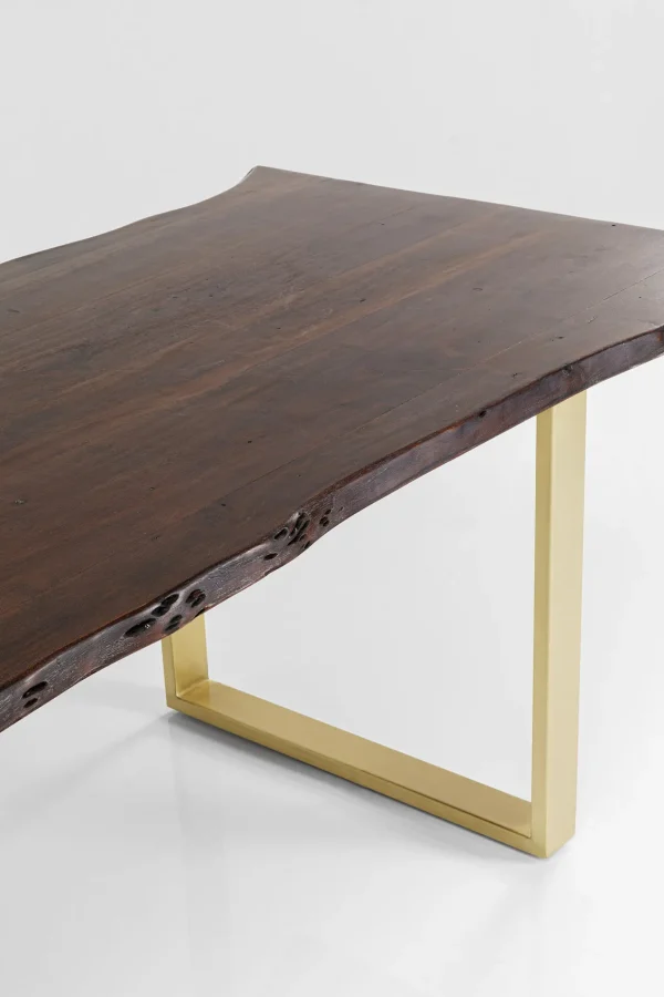 Tavolo Harmony scuro ottone 160x80 - KARE