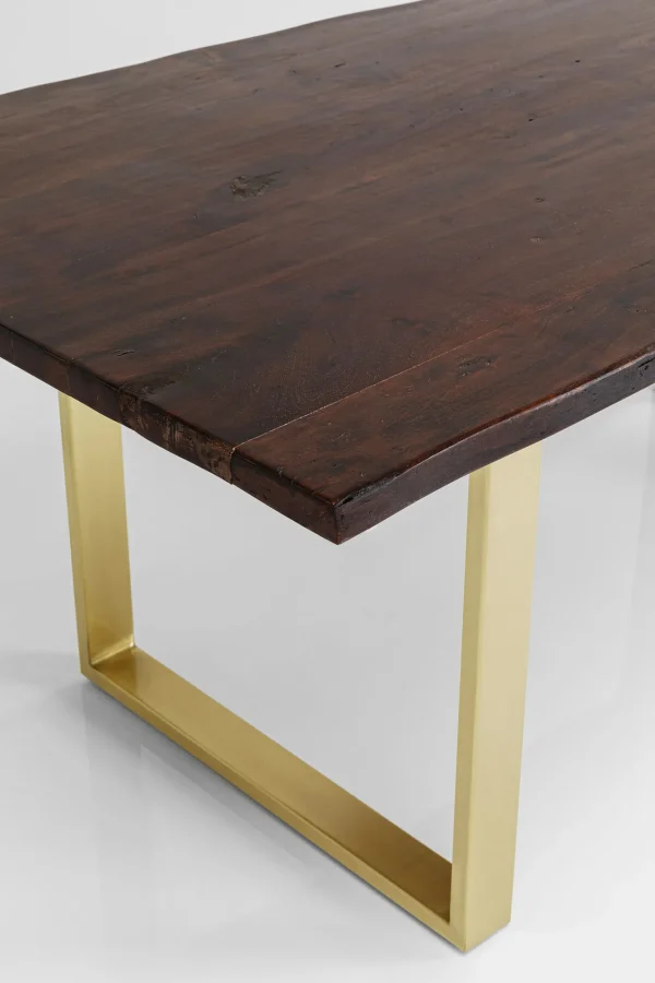 Tavolo Harmony scuro ottone 160x80 - KARE