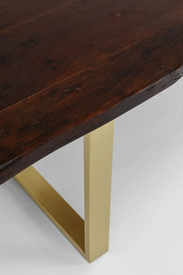 Tavolo Harmony scuro ottone 160x80 - KARE