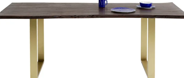 Tavolo Harmony scuro ottone 160x80 - KARE