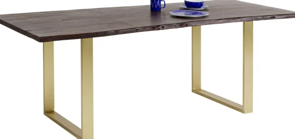 Tavolo Harmony scuro ottone 160x80 - KARE
