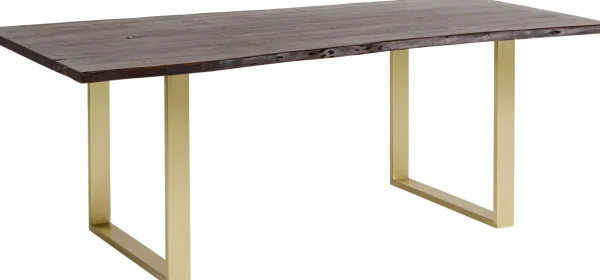 Tavolo Harmony scuro ottone 160x80 - KARE
