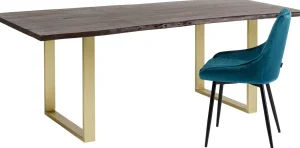 Tavolo Harmony scuro ottone 160x80 - KARE