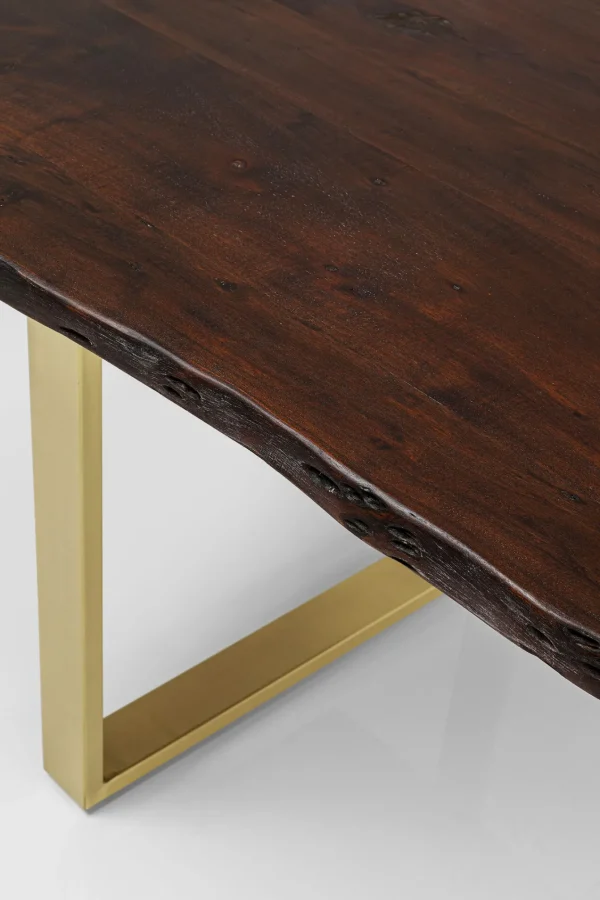 Tavolo Harmony scuro ottone 160x80 - KARE
