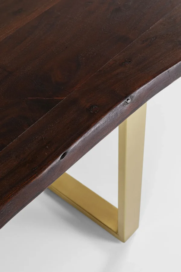 Tavolo Harmony scuro ottone 160x80 - KARE