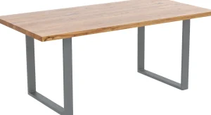 Tavolo Jackie quercia-acciaio 160x80 - KARE