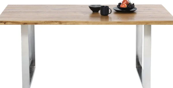 Tavolo Jackie quercia-cromato 160x80 - KARE