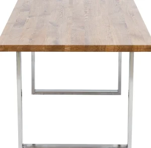 Tavolo Jackie quercia-cromato 160x80 - KARE