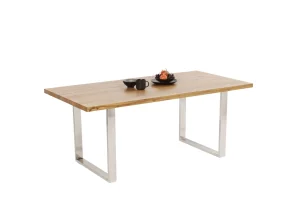 Tavolo Jackie quercia-cromato 160x80 - KARE