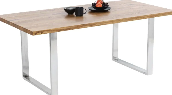 Tavolo Jackie quercia-cromato 160x80 - KARE