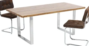 Tavolo Jackie quercia-cromato 160x80 - KARE