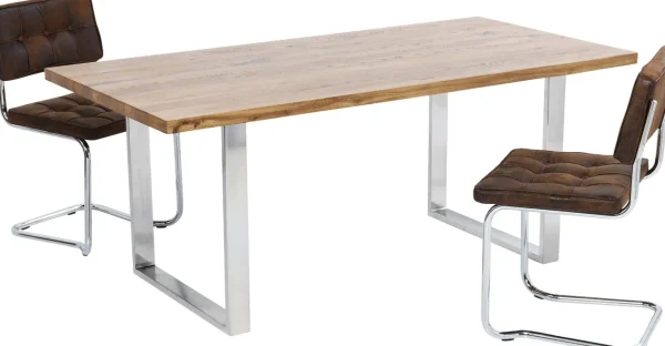 Tavolo Jackie quercia-cromato 160x80 - KARE