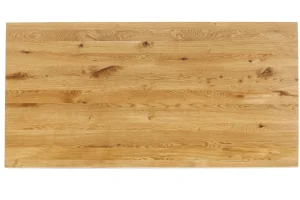 Tavolo Jackie quercia-cromato 160x80 - KARE